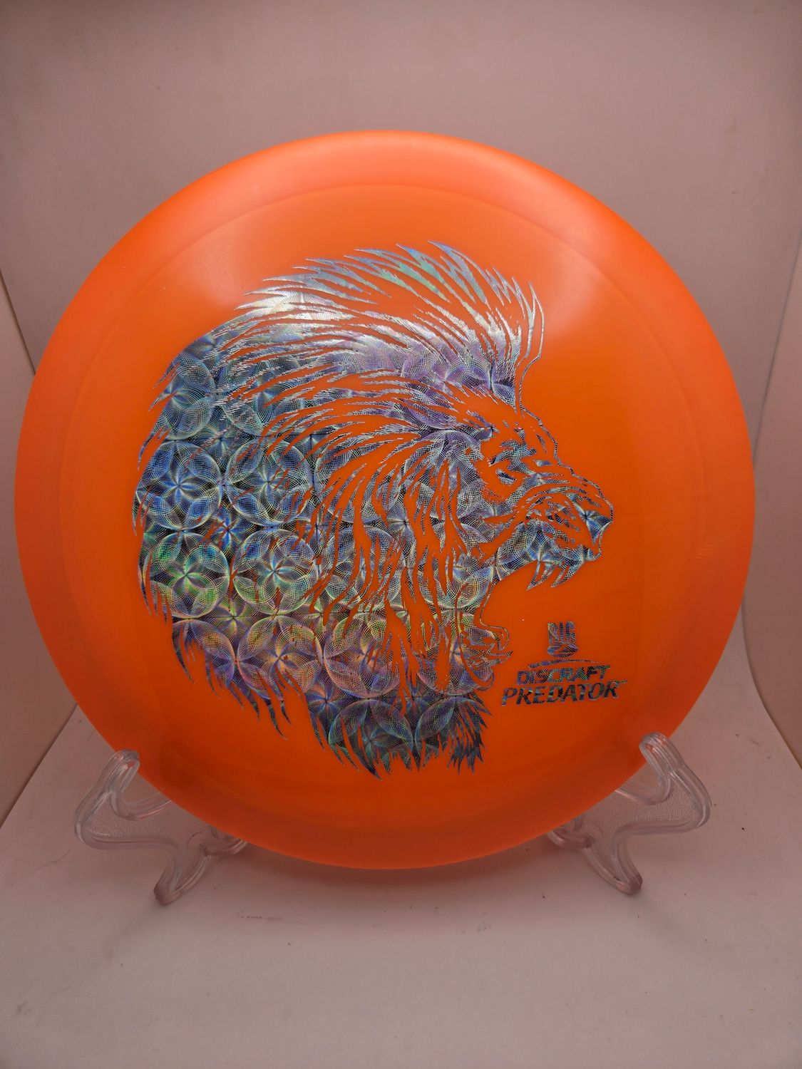 Discraft Discs Big Z Predator Orange with Silver Stamp 167-169g