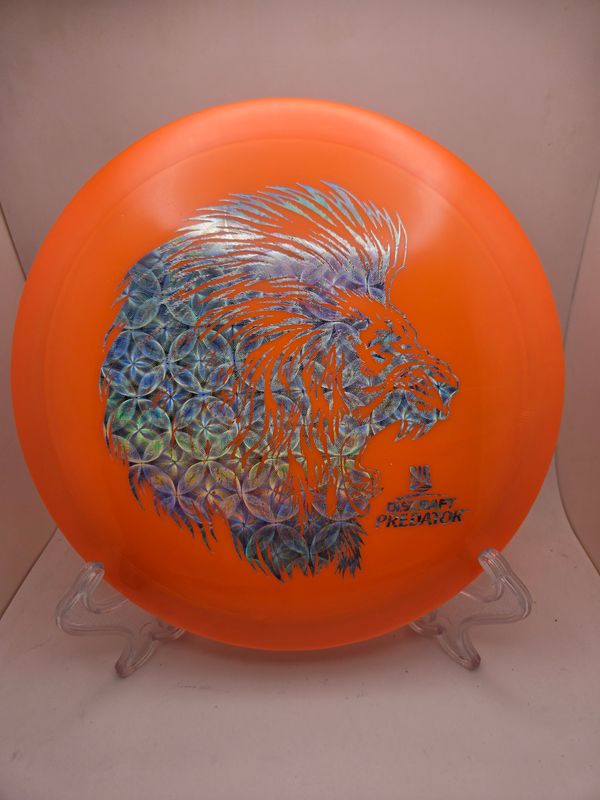 Discraft Discs Big Z Predator Orange with Silver Stamp 167-169g