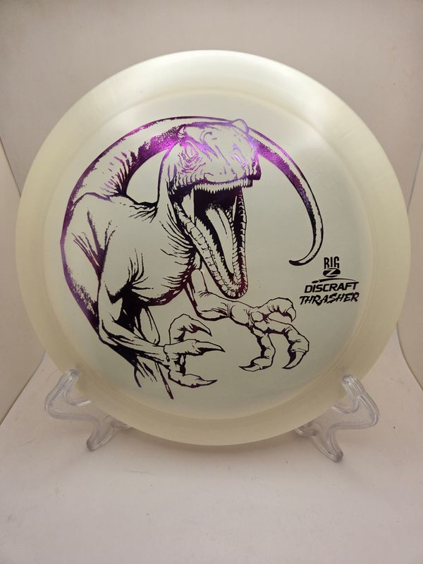 Discraft Discs Big Z Thrasher Pearly White with Purple Stamp 170-172g