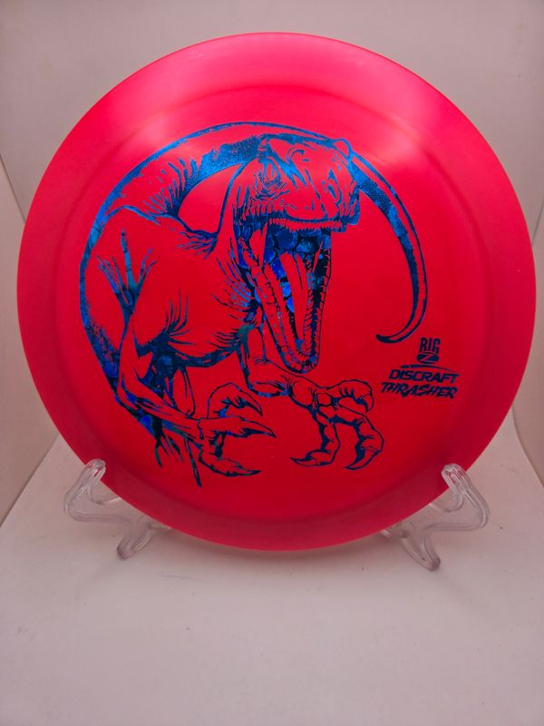 Discraft Discs Big Z Thrasher Red with Blue Stamp 167-169g