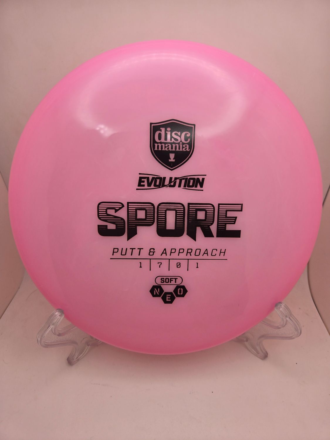 Discmania Discs Evolution Spore Pink Soft NEO 155g