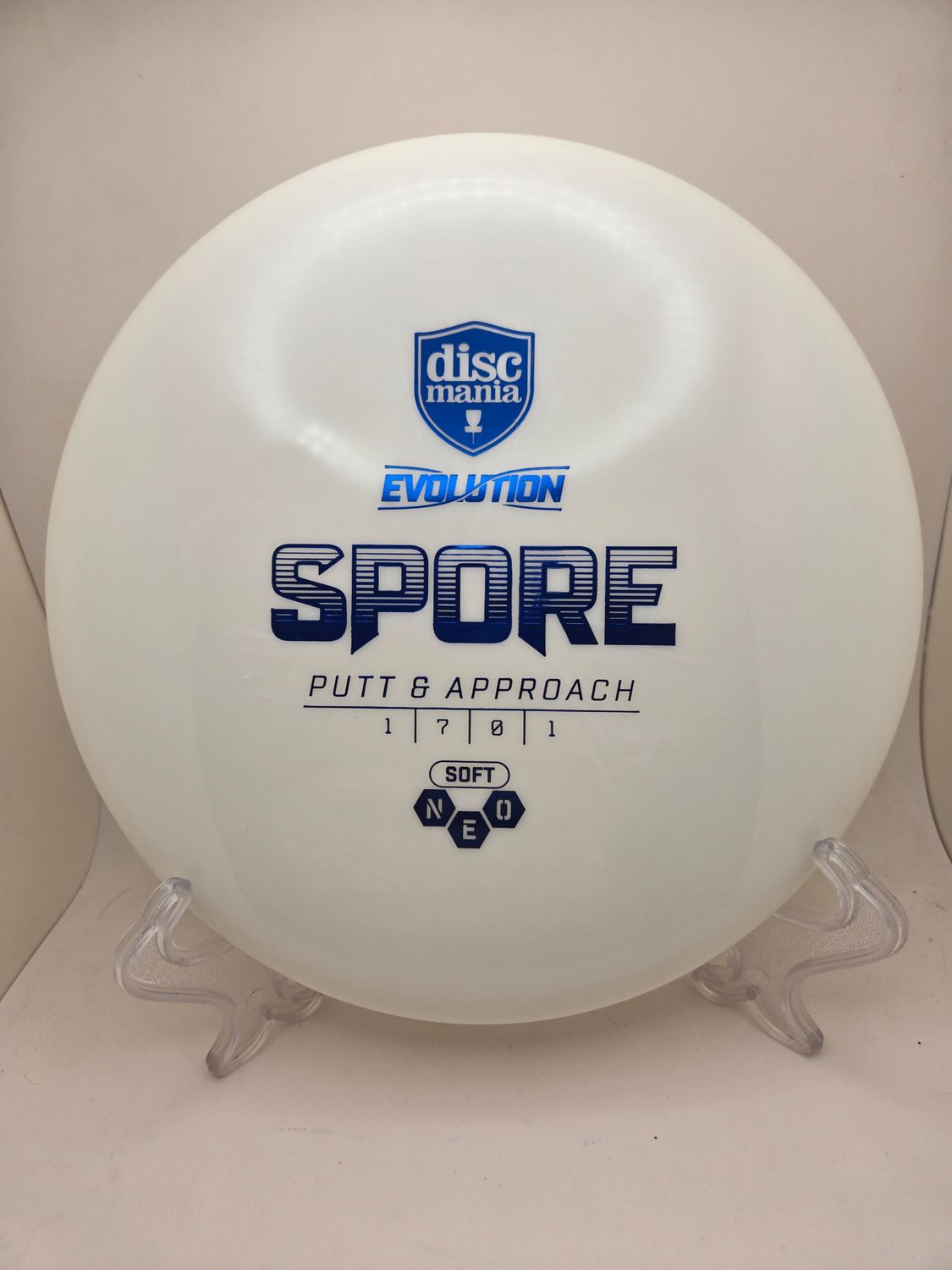 Discmania Discs Evolution Spore White Soft NEO 157-159g