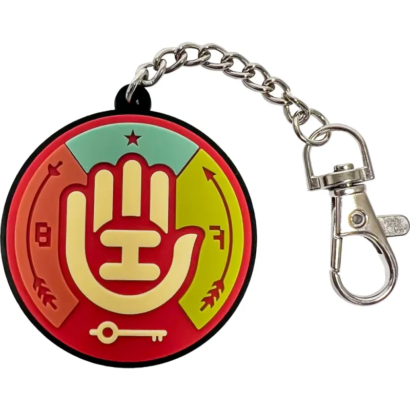 Dynamic Discs Handeye Supply Co. / 87 Rubber Keychain