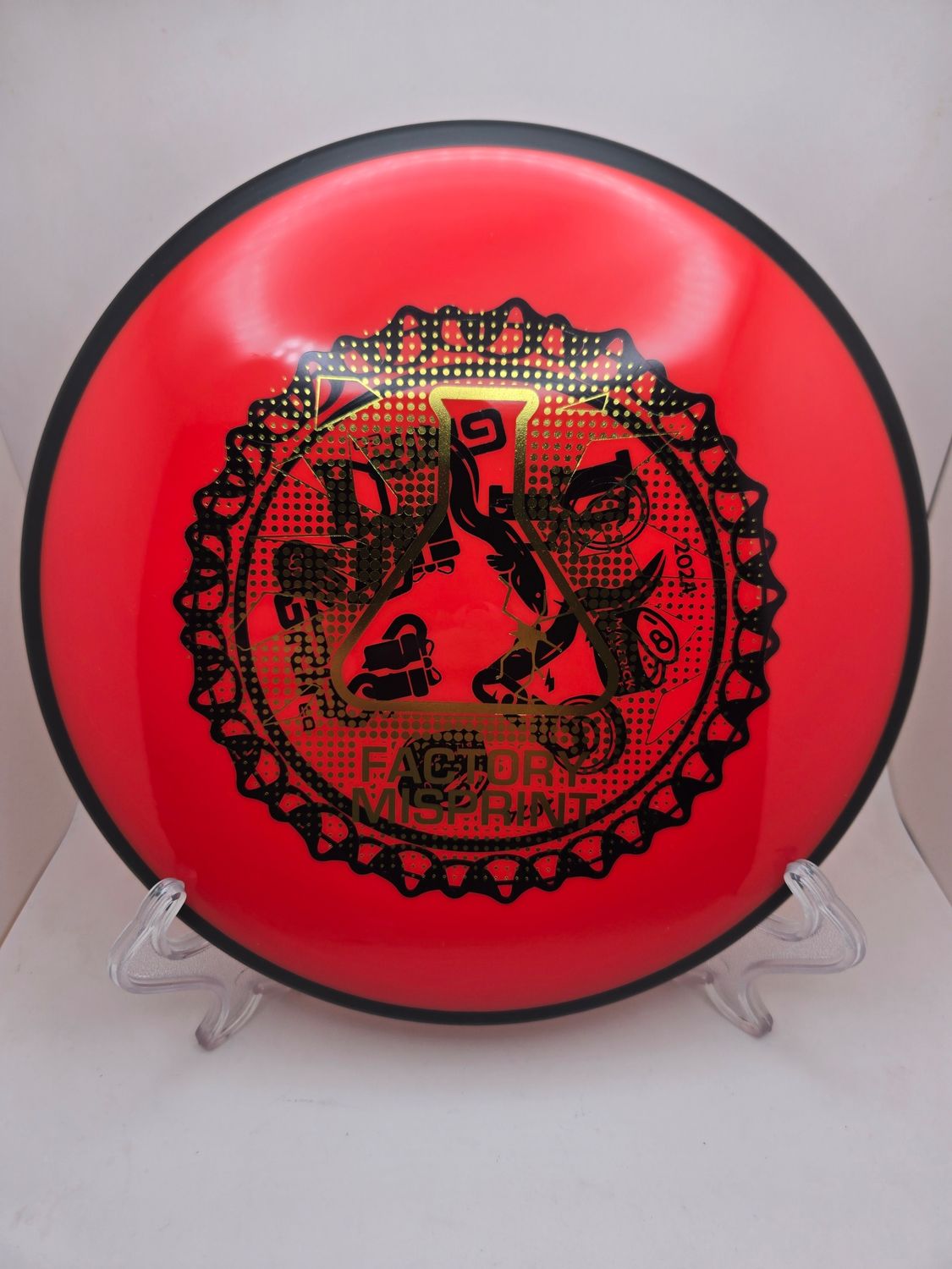 MVP Discs Neutron Red Misprint Detour Stock 166g