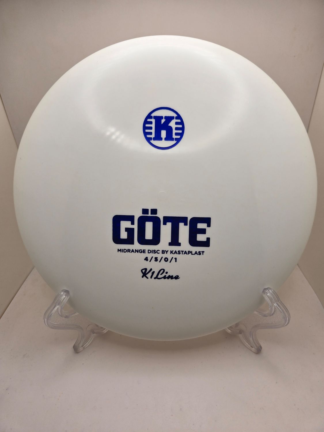 Kastaplast Discs K1 White Gote 179g