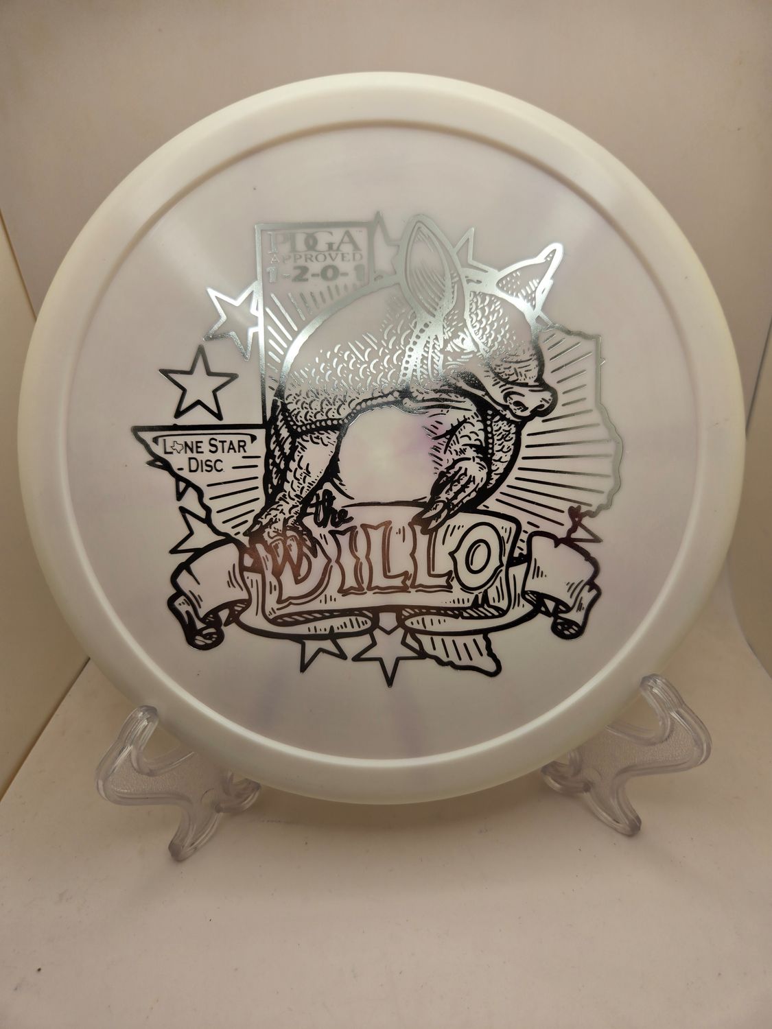 Lone Star Discs the Dillo White Alpha 172g