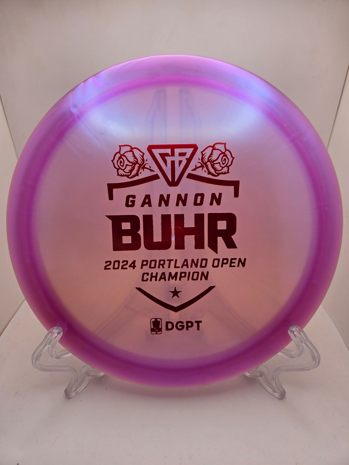 Discmania Discs Gannon Buhr Triumph Series Chroma C-Line FD (2024 Portland Open) Purple 175g
