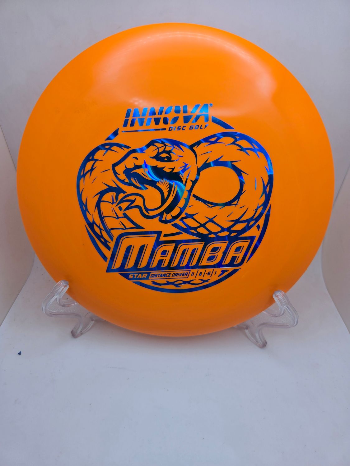 Innova Discs Star Mamba Orange with Blue Stamp 171g