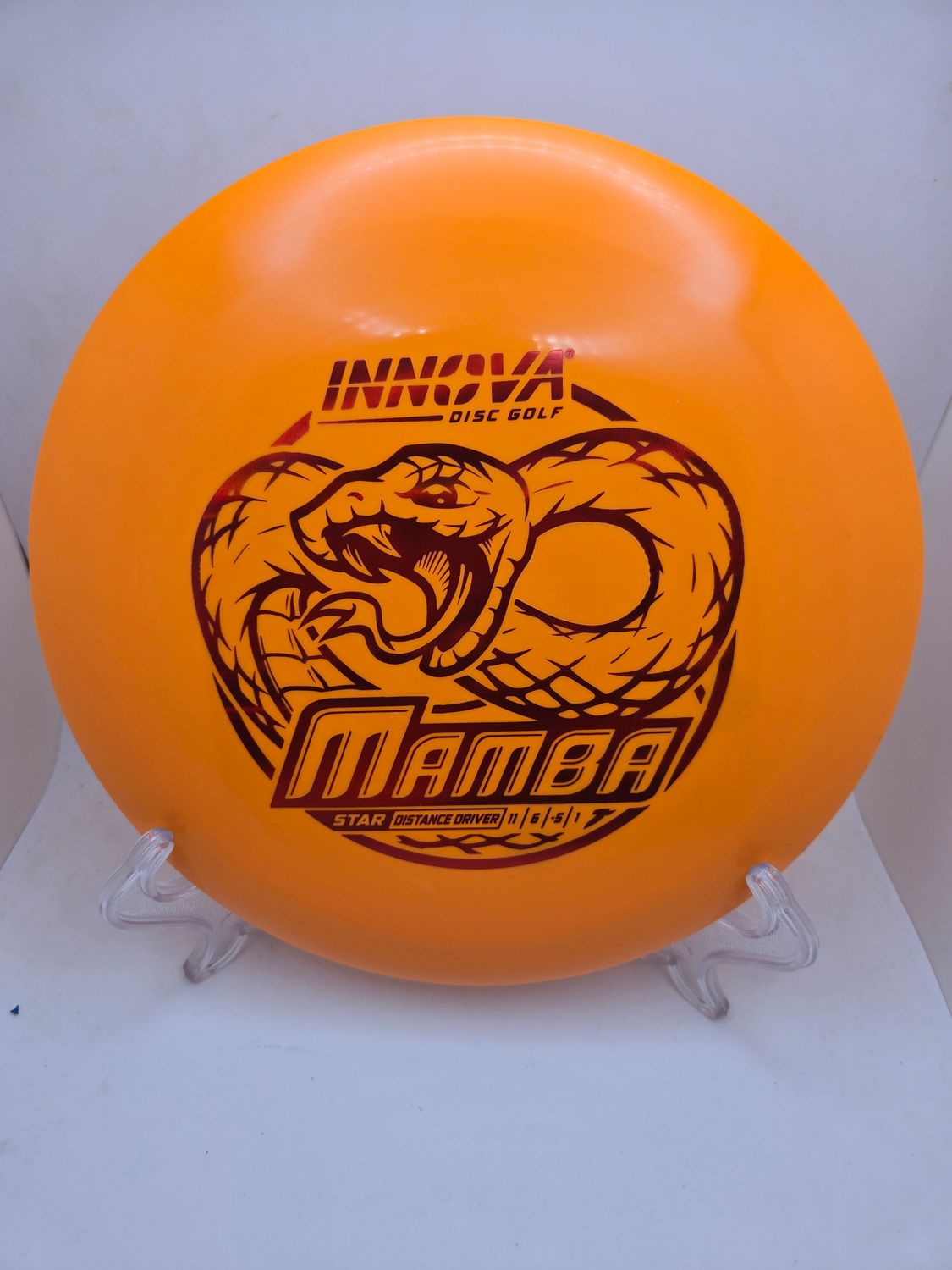 Innova Discs Star Mamba Orange with Red Stamp 171g