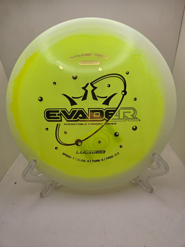 Dynamic Discs Orbit Lucid-Ice Yellow Evader 174-175g