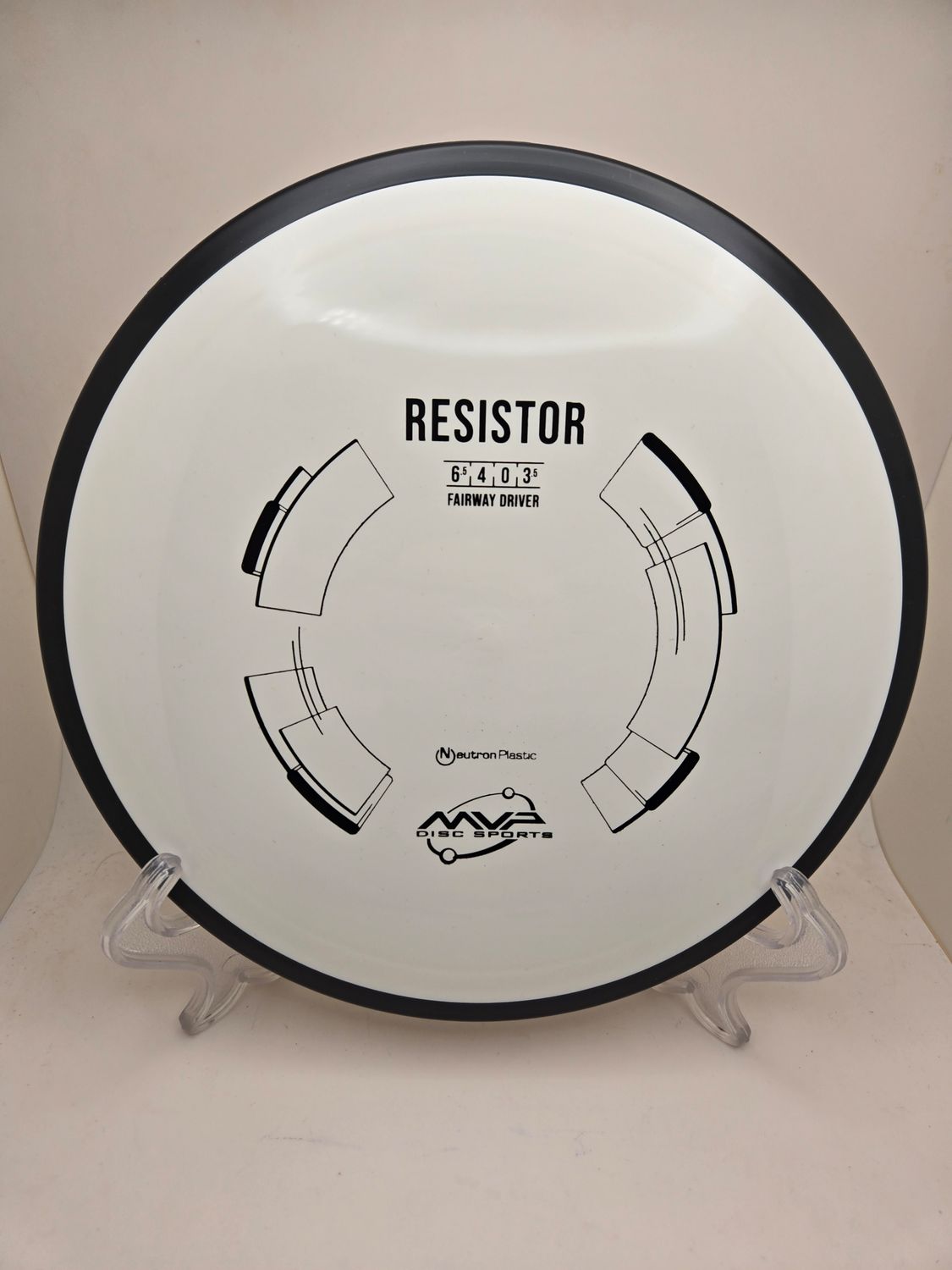 MVP Discs Resistor Neutron White 162g