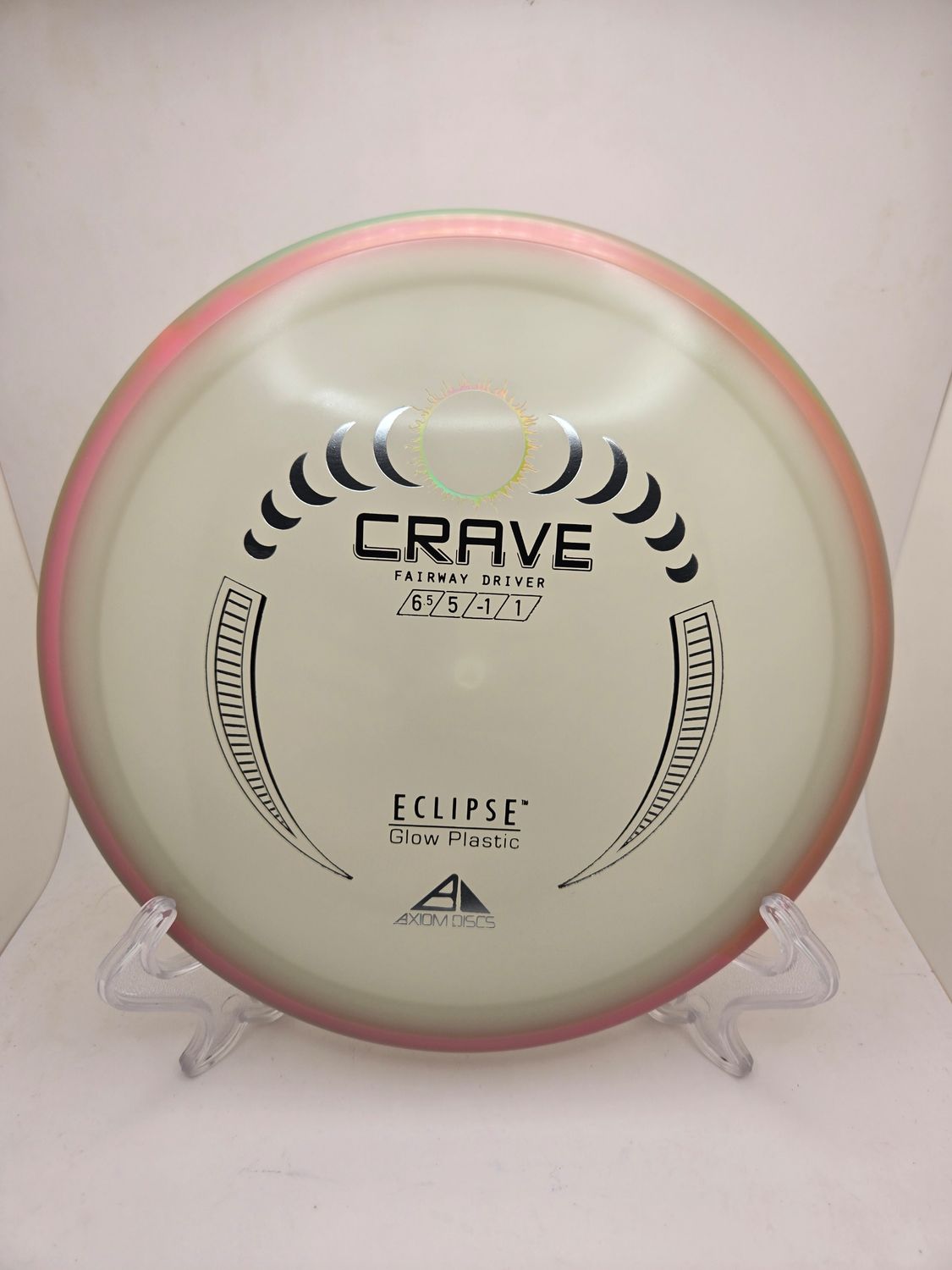 Axiom Discs Crave Eclipse Stamped Pink Rim 167g