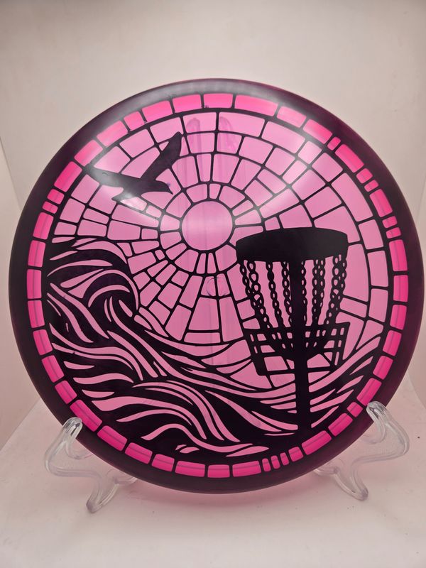 Dynamic Discs Pink Wave with Basket Lucid EMAC Truth 177-180g.