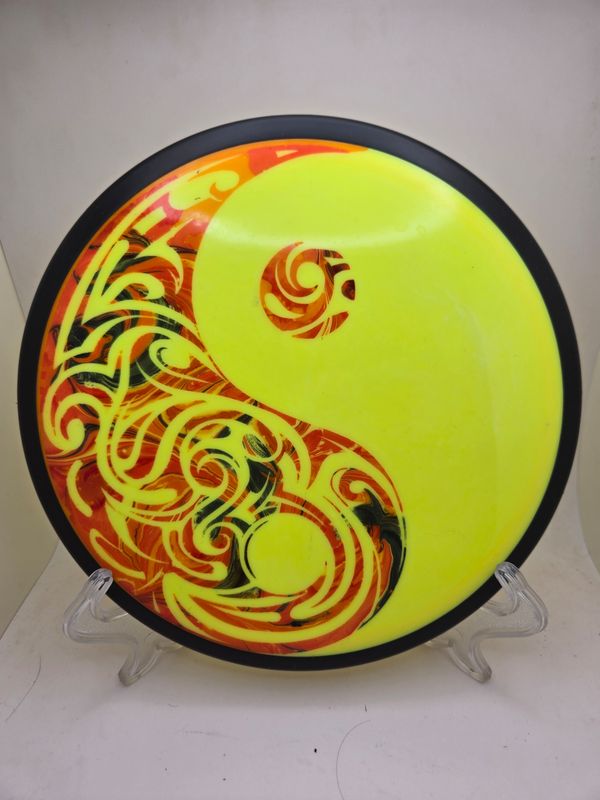 MVP Discs Dyed Yellow Yin Yang Neutron Relay 174g