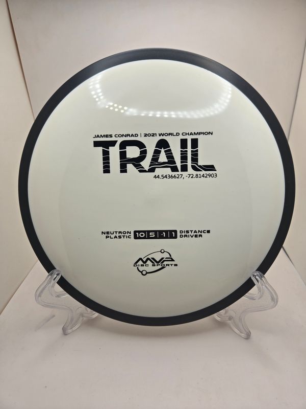 MVP Discs Neutron Stock Stamp Trail White 173g