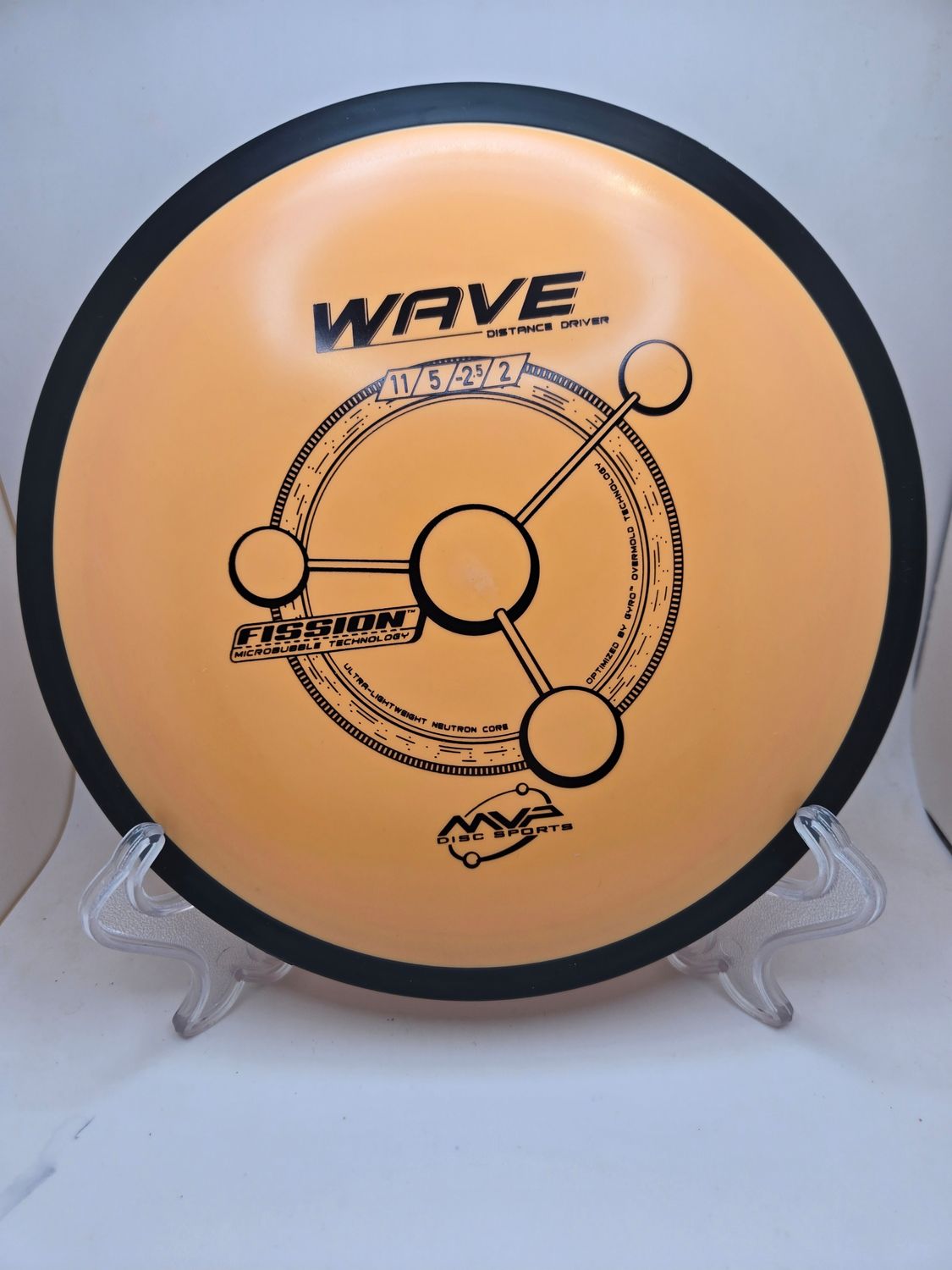 MVP Discs Peach Wave Fission 148g