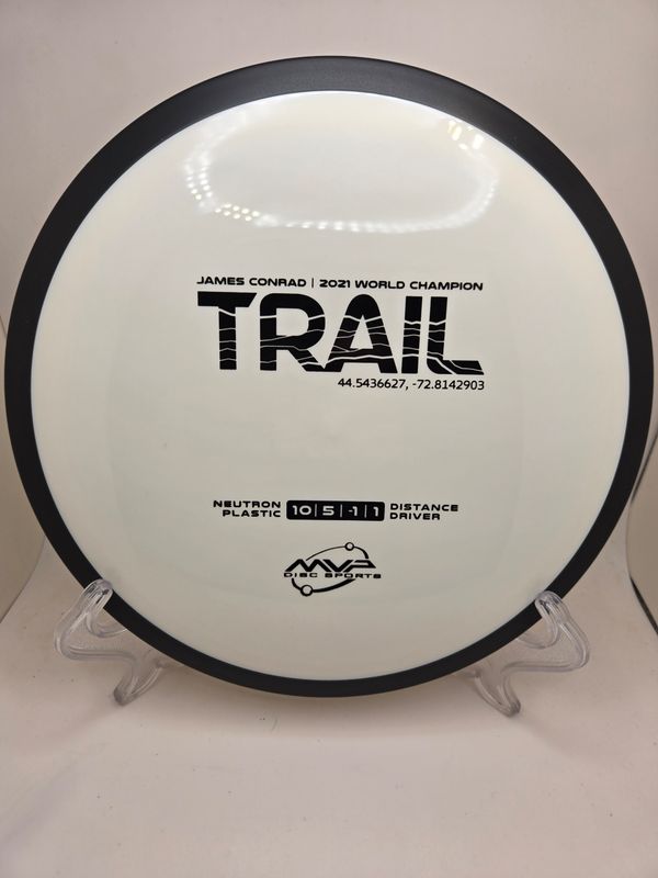 MVP Discs Neutron Stock Stamp Trail White 172g
