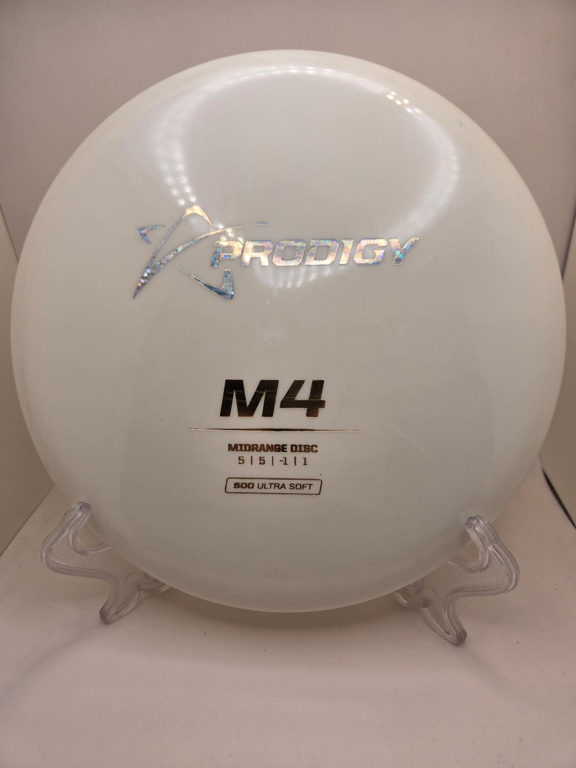 Prodigy M4 500 Ultra Soft Plastic White 177g