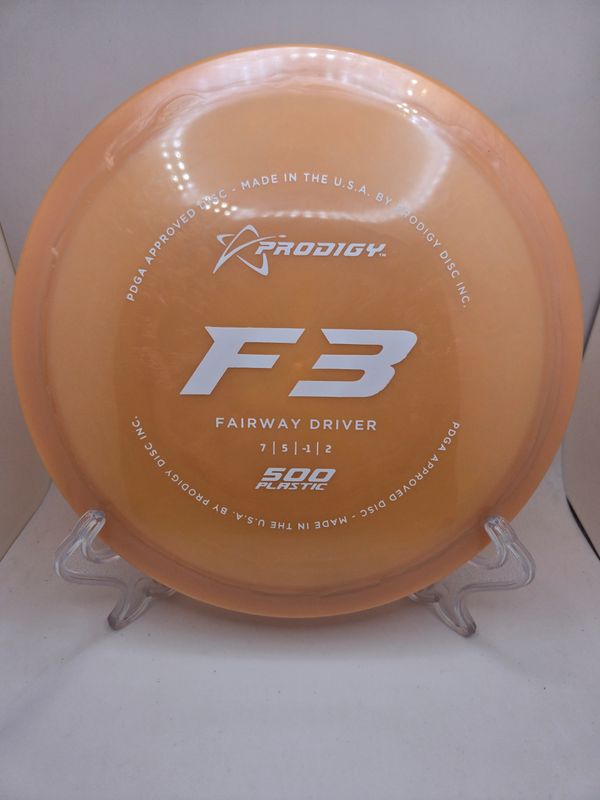 Prodigy F3 500 Plastic Peach 166g