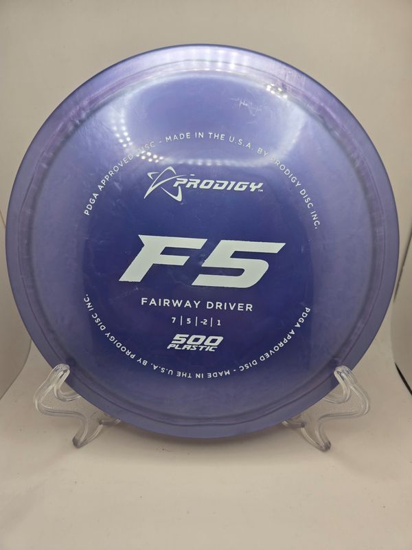 Prodigy F5 500 Plastic Purple 175g