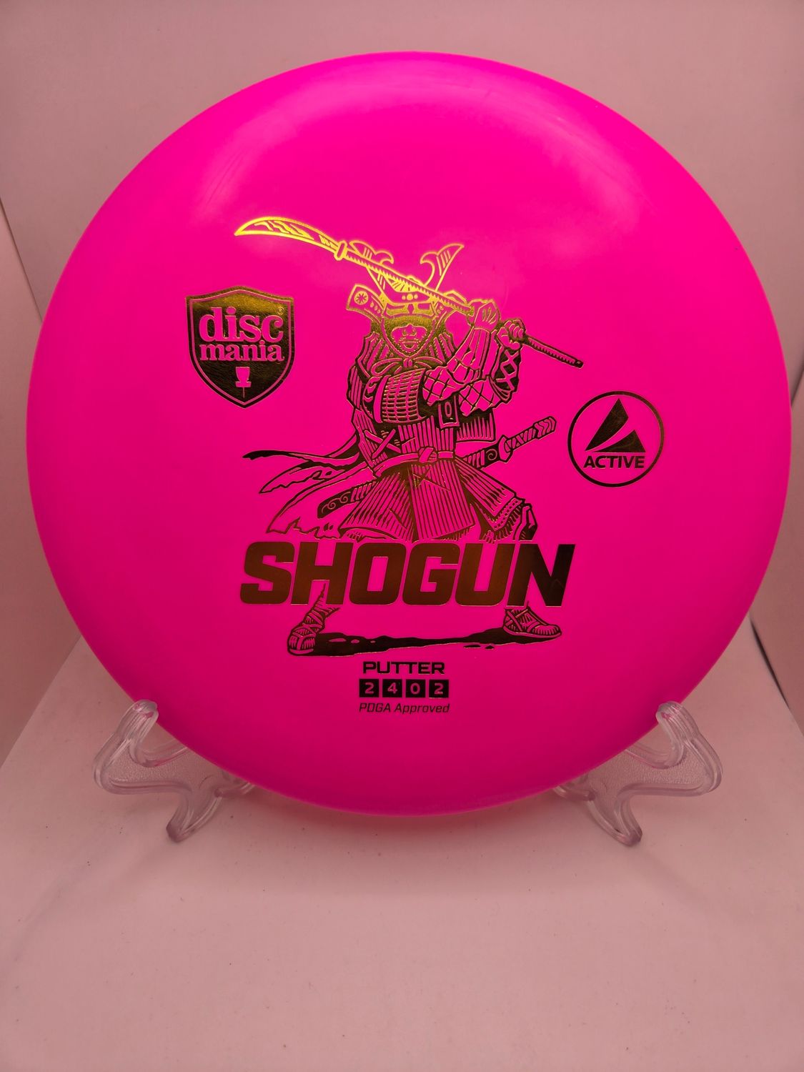 Discmania Discs Active Shogun Pink 173+g