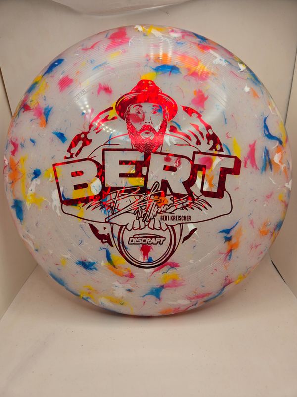 Discraft Discs Bert Kreischer Jawbreaker UltraStar Blue/Pink/Orange/Yellow with Red Stamp