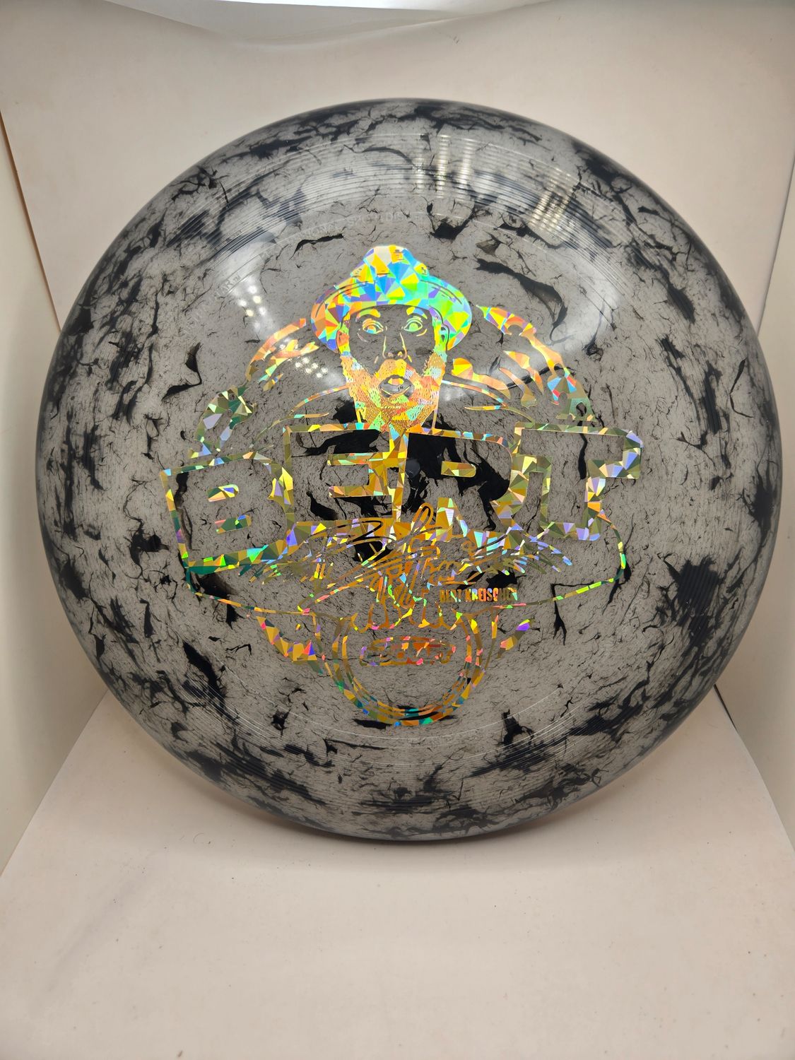 Discraft Discs Bert Kreischer Jawbreaker UltraStar Grey/Black with Gold  Stamp