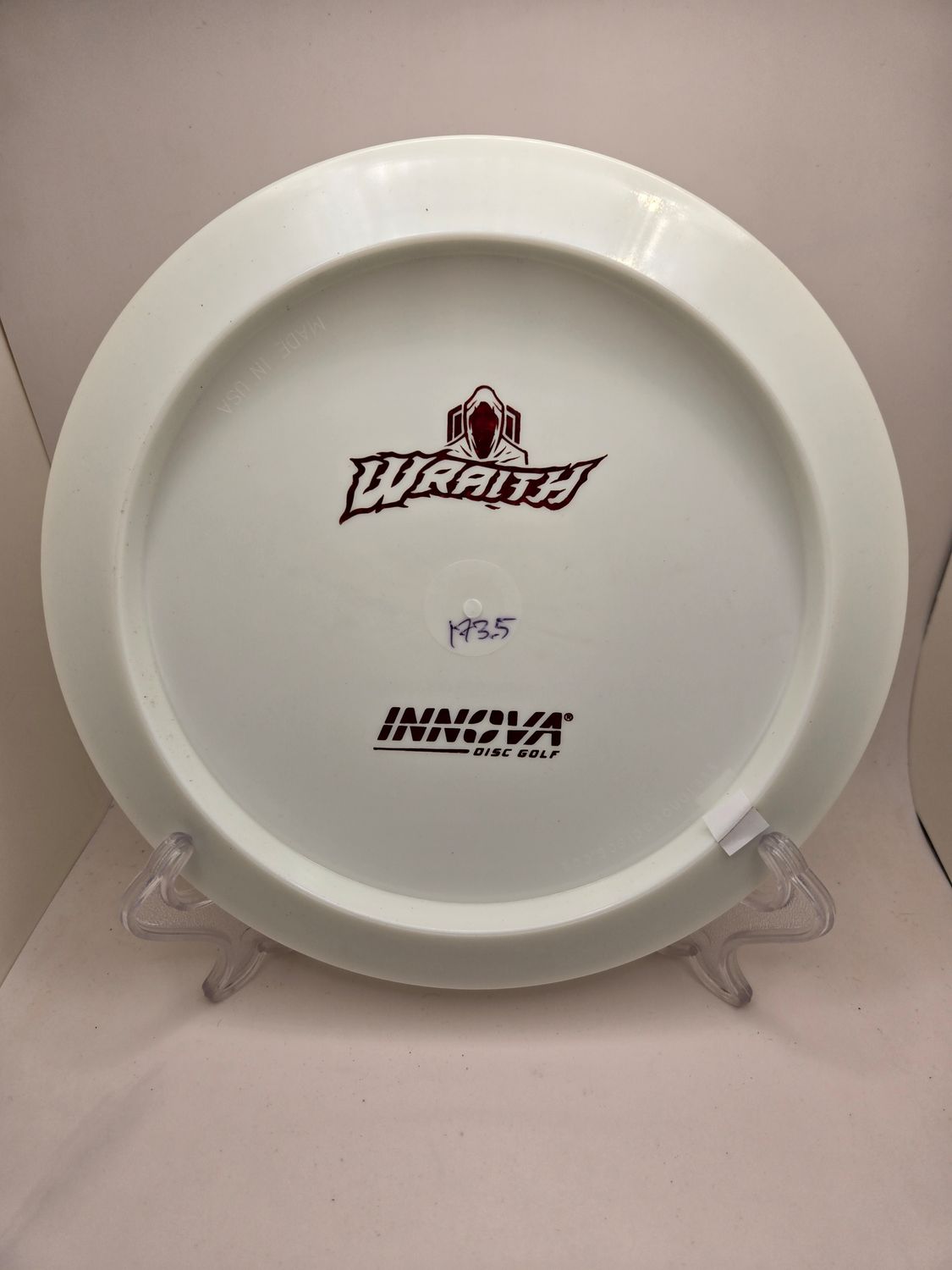 Innova Discs White Star Wraith White Bottom Stamp 173-175g