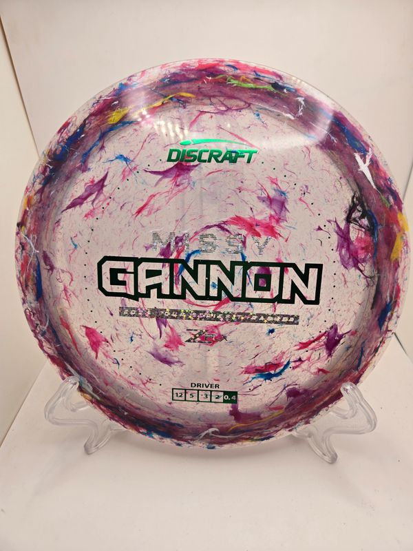 Discraft Discs 2024 Missy Gannon Tour Series Thrasher Purple Blue and Silver 173-174g