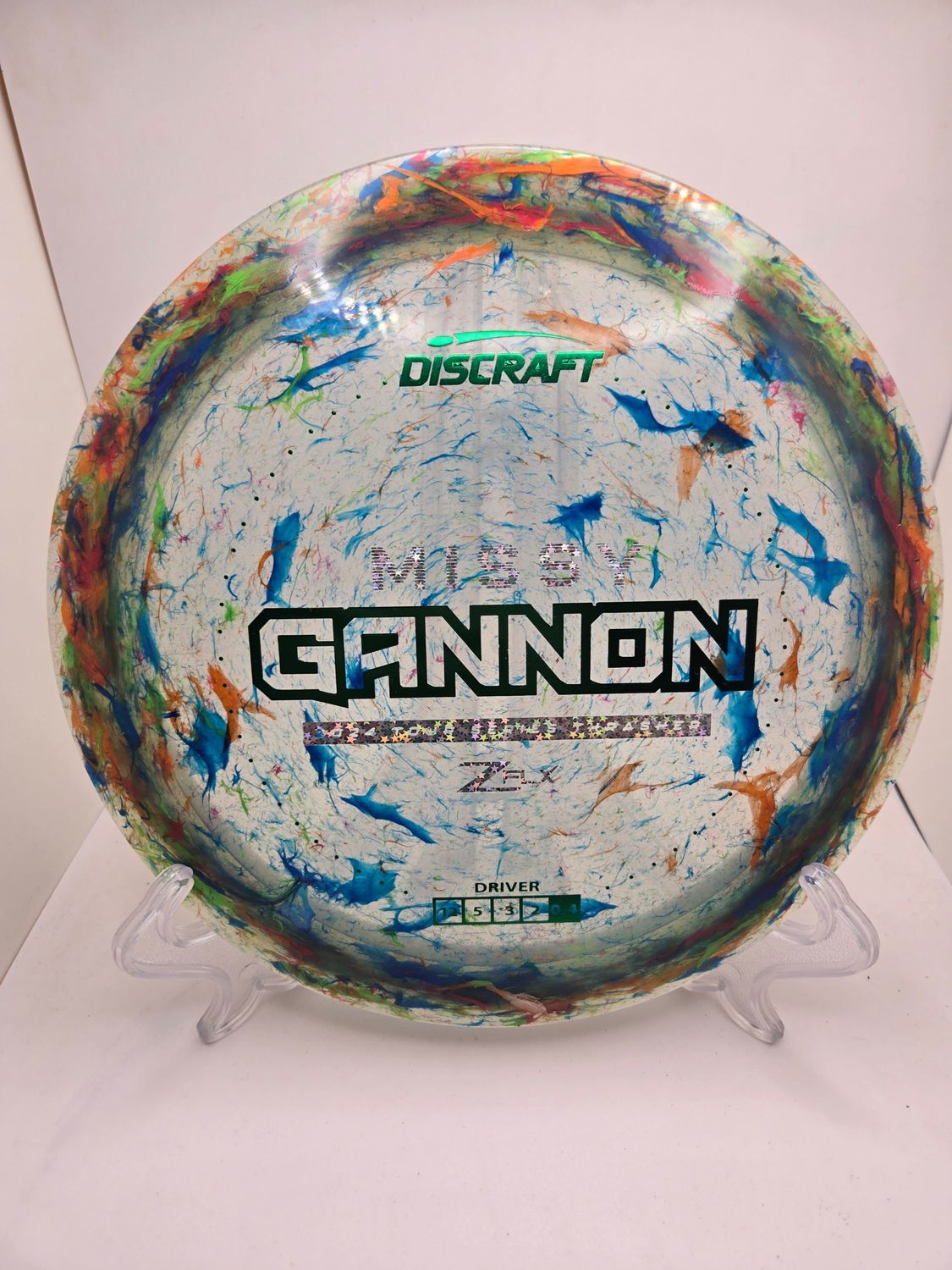 Discraft Discs 2024 Missy Gannon Tour Series Thrasher Blue Green and Orange 173-174g