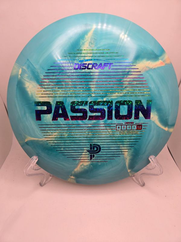 Discraft Discs Paige Pierce ESP Passion Teal Blue with Gradient Star Stamp 160-163g