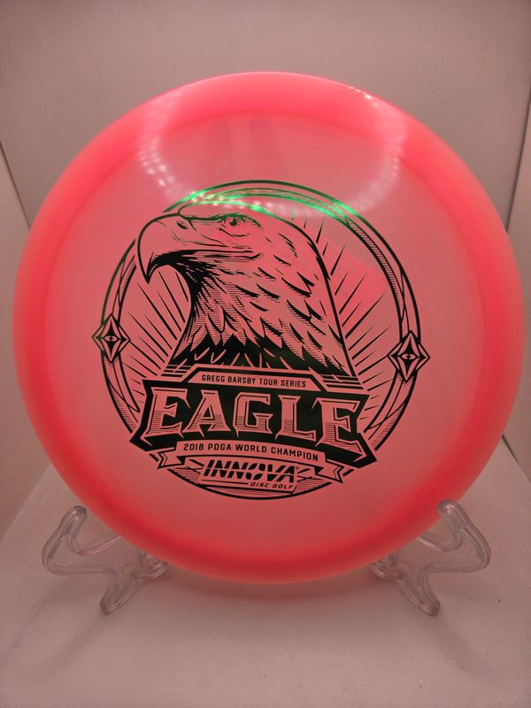 Innova Discs Eagle – Greg Barsby 2025 Team Champion Series Proto Glow Pink 173-175g