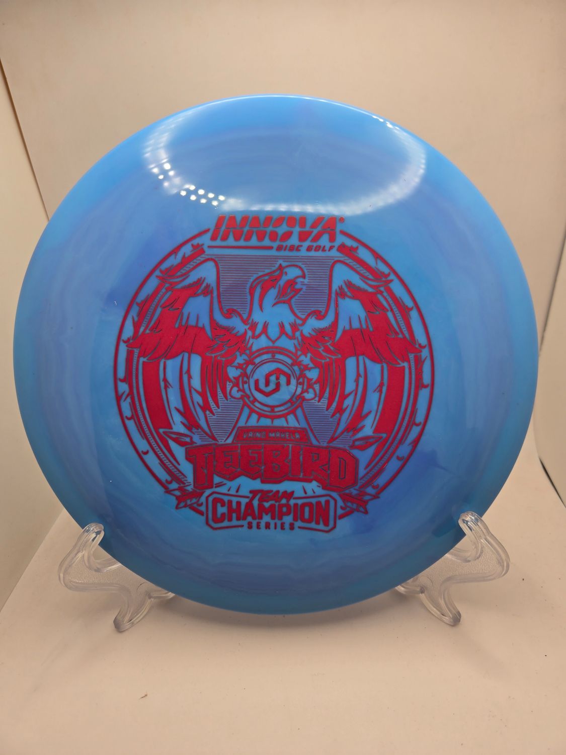 Innova Discs Vaino Mahela Teebird Team Champion Series Swirly Star Blue 173-175g