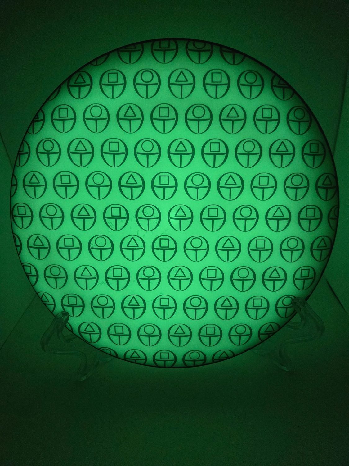 Streamline Discs Eclipse Green Dyed Squid Game Symbols Lift 175g