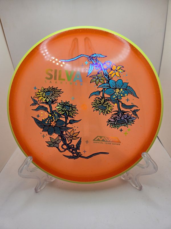 Axiom Particle Glow Soft Proton Proxy - Silva Saarinen Team Series Orange with Yellow Rim 174g