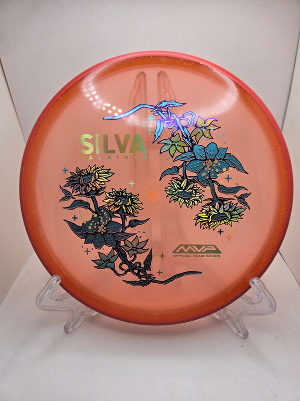 Axiom Particle Glow Soft Proton Proxy - Silva Saarinen Team Series Orange with Red Rim 174g