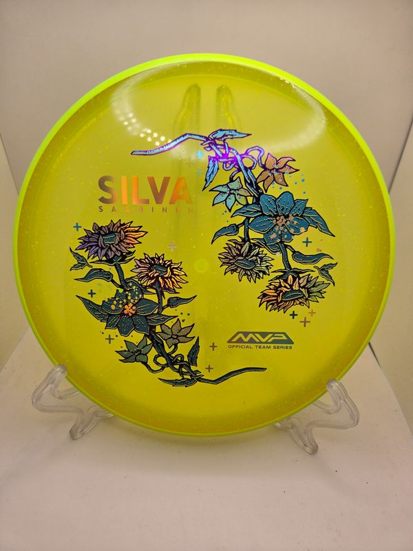 Axiom Particle Glow Soft Proton Proxy - Silva Saarinen Team Series Dayglow Yellow with Dayglow Yellow Rim 166g