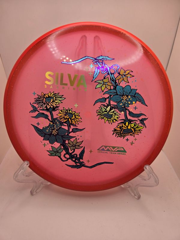 Axiom Particle Glow Soft Proton Proxy - Silva Saarinen Team Series Pink with Red Rim 171g