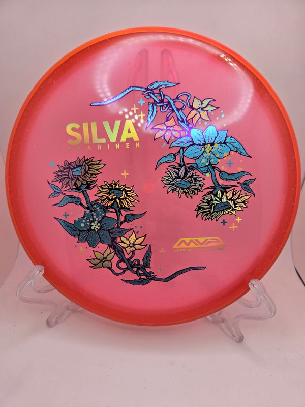 Axiom Particle Glow Soft Proton Proxy - Silva Saarinen Team Series Pink with Orange Rim 166g