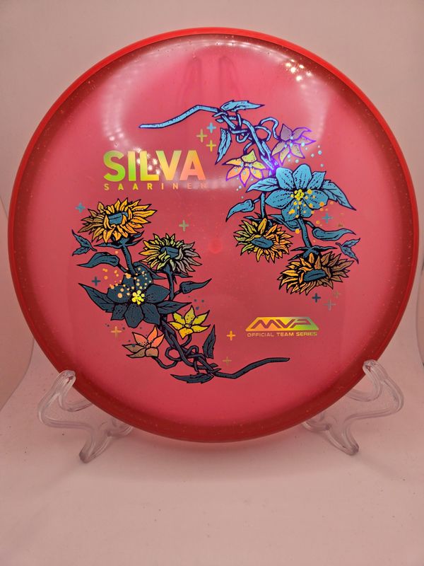 Axiom Particle Glow Soft Proton Proxy - Silva Saarinen Team Series Pink with Red Rim 174g