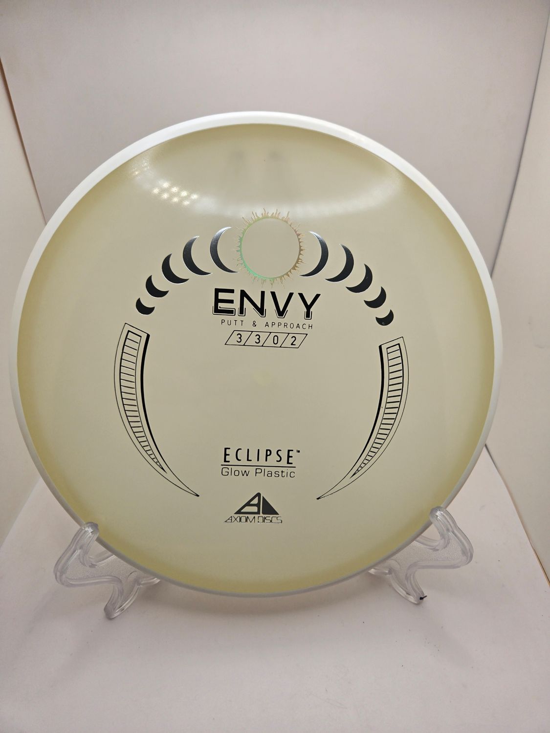 Axiom Disc Envy Eclipse with White/Pink Swirly Rim 173g