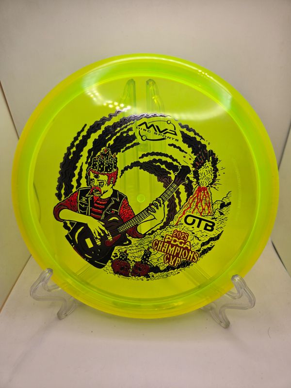 Axiom Discs Prism Proton Soft Pyro - Champions Cup Edition Dayglow Yellow with Yellow Rim 176g