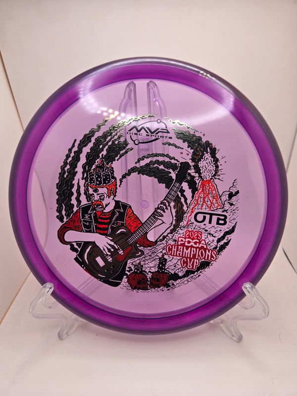 Axiom Discs Prism Proton Soft Pyro - Champions Cup Edition Purple with Purple Rim 176g
