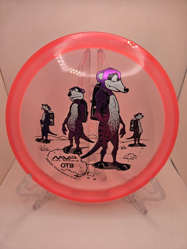 Axiom Discs Prism Proton Crave - Champions Cup Edition Pink with Pink Rim Purple Stamp 158g