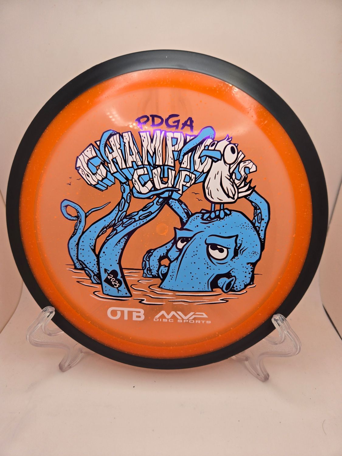MVP Discs Particle Glow Proton Wave - Champions Cup Edition Orange 170g