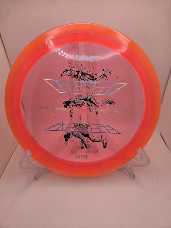 Axiom Discs Prism Proton Soft Defy - Champions Cup Edition Pink with Orange Rim 157g
