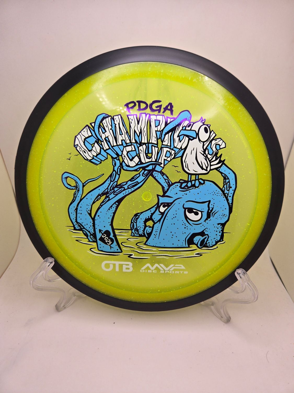 MVP Discs Particle Glow Proton Wave - Champions Cup Edition Yellow 175g