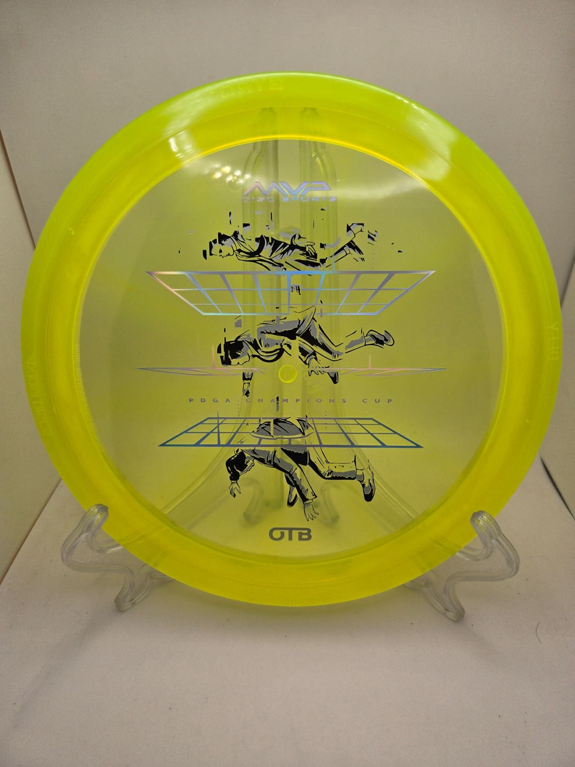 Axiom Discs Prism Proton Soft Defy - Champions Cup Edition Yellow with Yellow Rim 156g