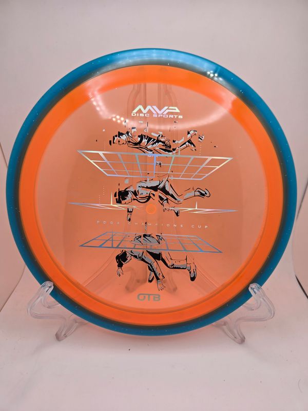 Axiom Discs Prism Proton Soft Defy - Champions Cup Edition Orange with Blue Rim 157g