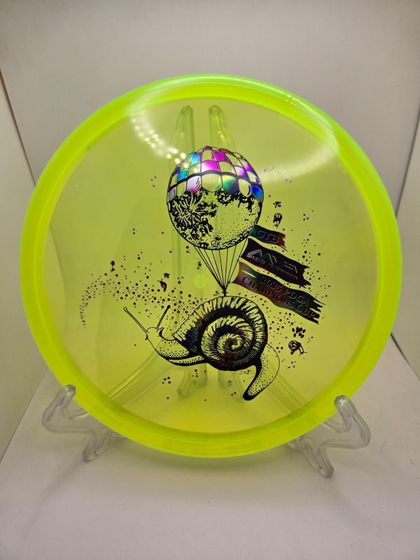 Axiom Discs Prism Proton Soft Envy - Champions Cup Edition Yellow with Yellow Rim 174g
